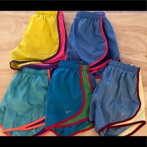 Lot of Nike Tempo running shorts